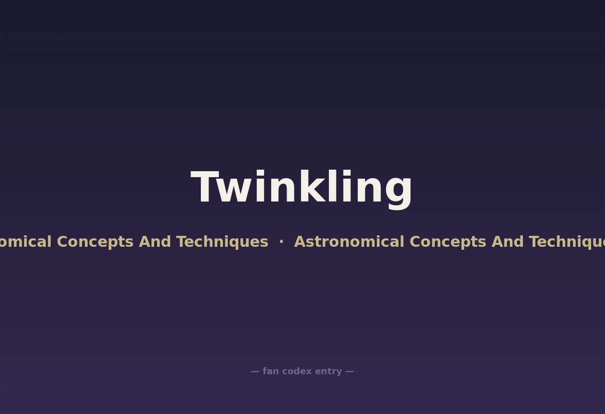 Twinkling